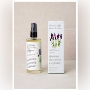 NIB The Cottage Greenhouse Wild Lavender and Violet Dry Oil by Margot Elena